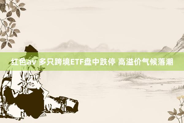 红色av 多只跨境ETF盘中跌停 高溢价气候落潮